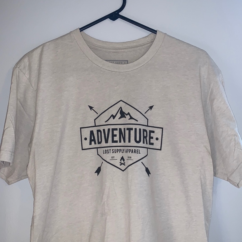 Men’s Lost Supply Apparel tee shirt. Size Large